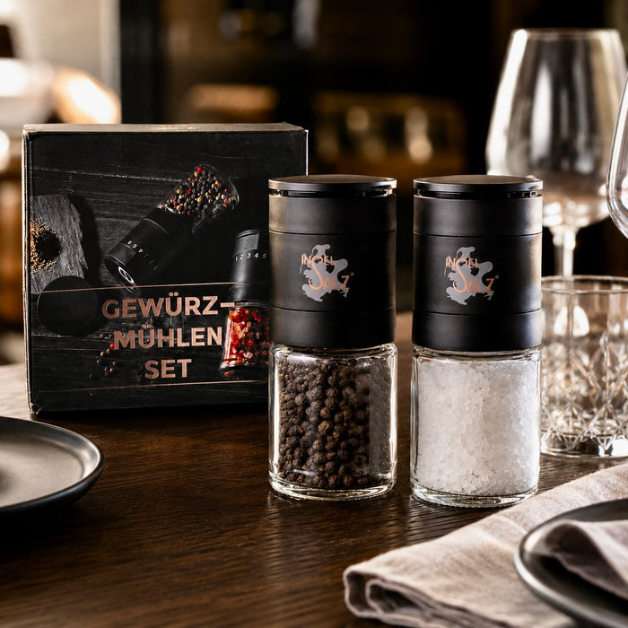 Keramik GEWÜRZMÜHLEN 2er-SET