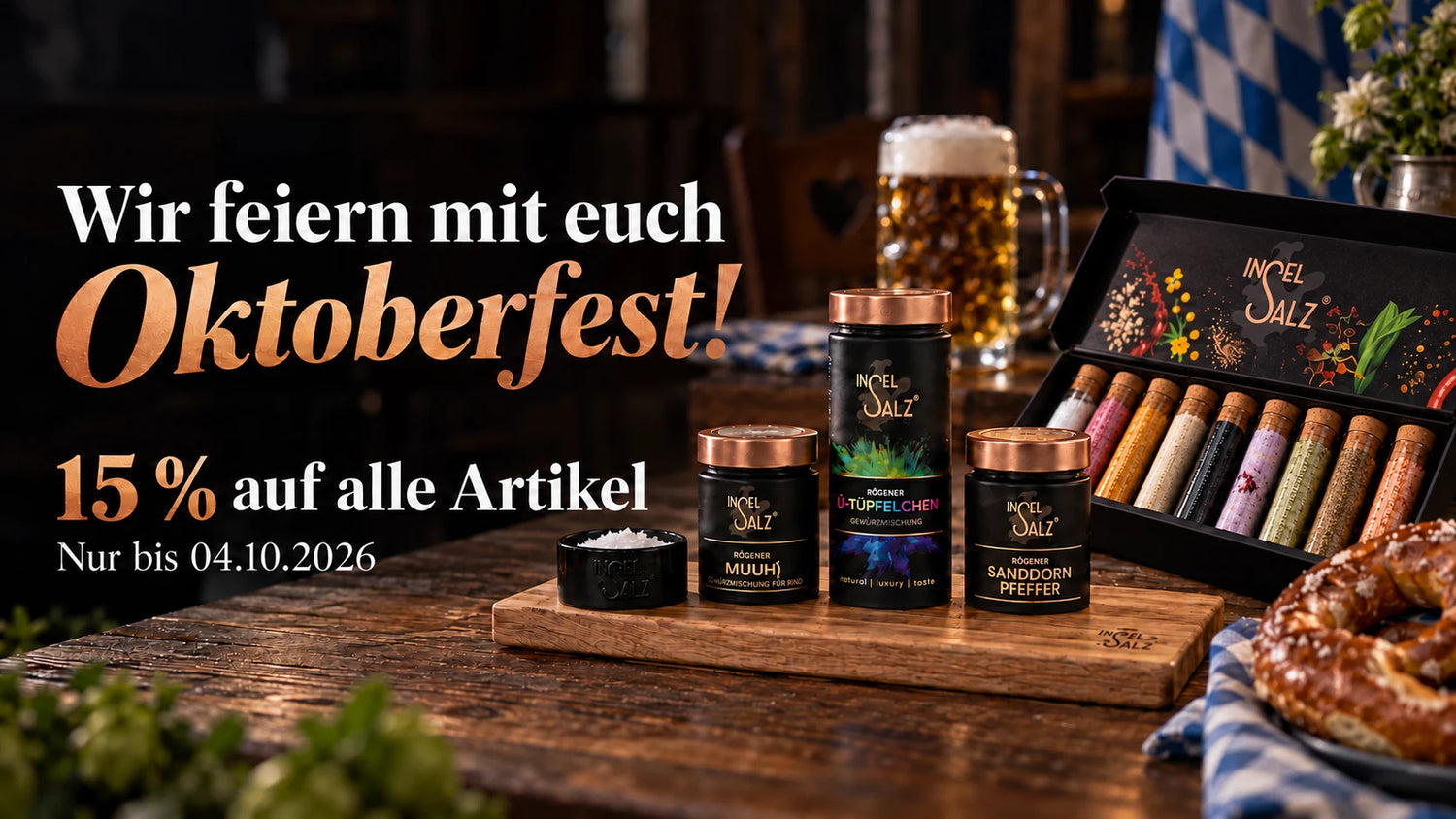 Ein Prosit auf den guten Geschmack!